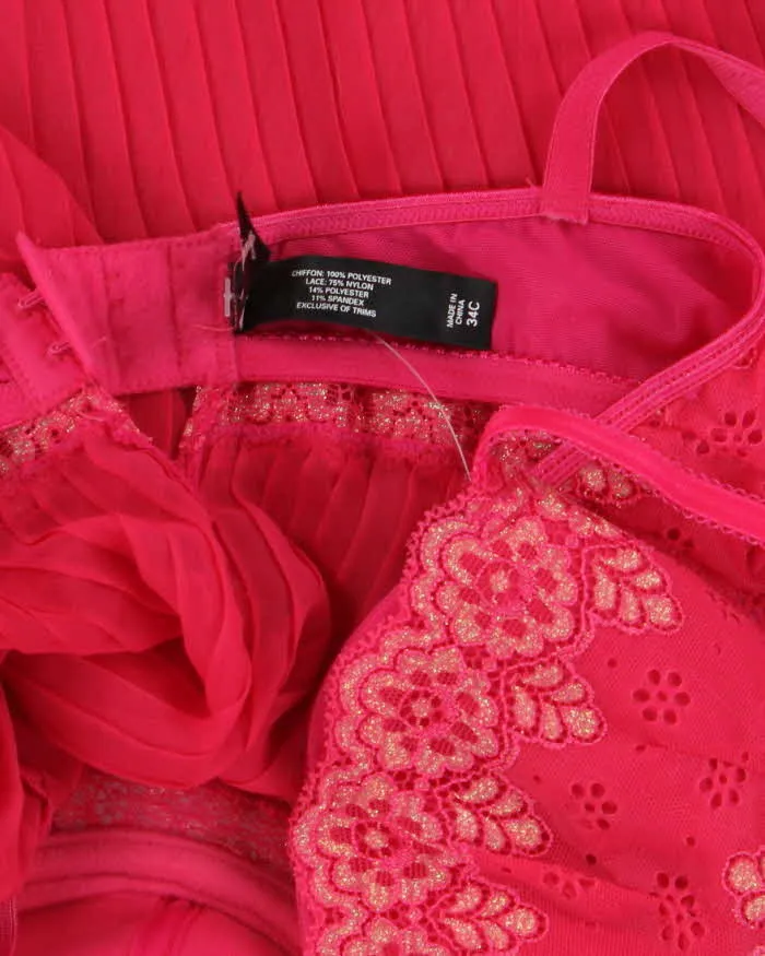 Vintage Y2k 00s Victoria's Secret Pleated Cami - M sold by Rokit product image thumbnail 5