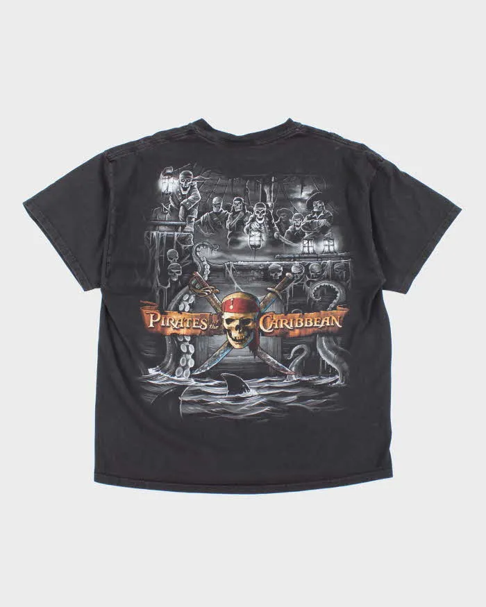 Vintage Y2K Disney Pirates of the Caribbean Ride Graphic T-Shirt - XL sold by Rokit product image thumbnail 2