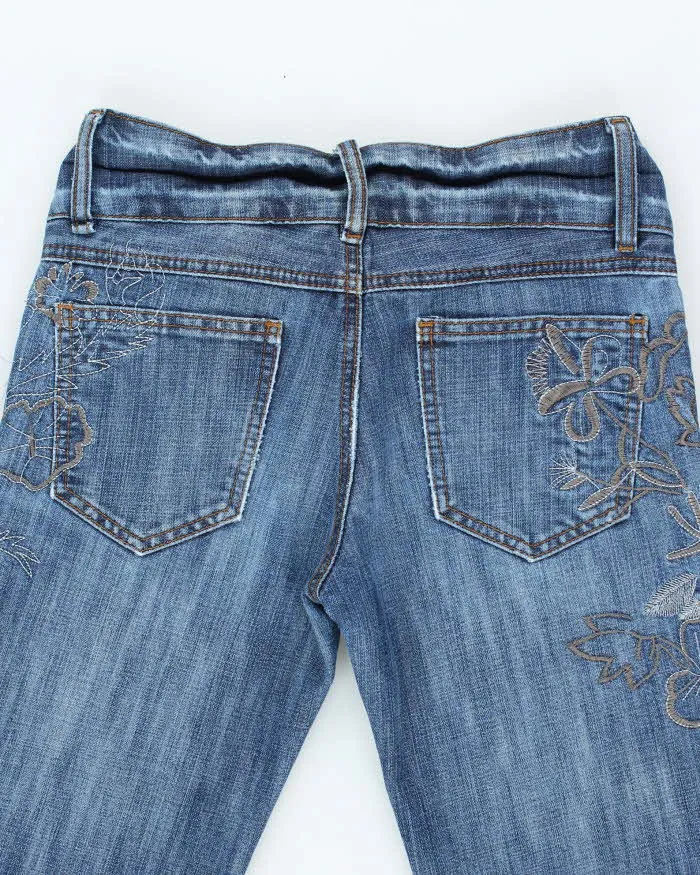 Vintage Y2k 00s Marvellous Embroidered Jeans - W26 L32 sold by Rokit product image thumbnail 4