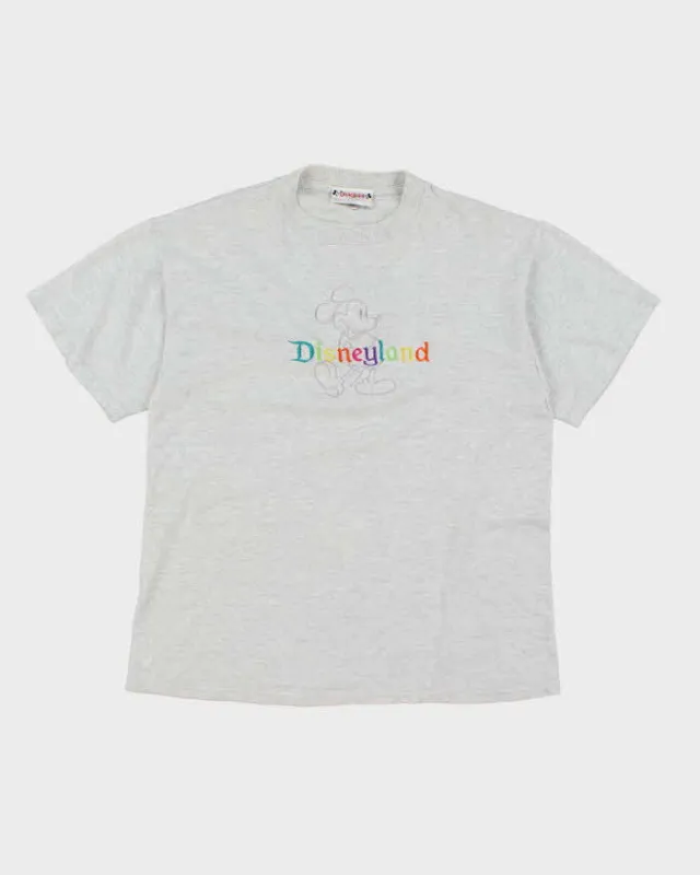 Vintage Disneyland Embroidered T-shirt - S sold by Rokit