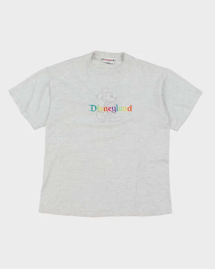 Vintage Disneyland Embroidered T-shirt - S sold by Rokit