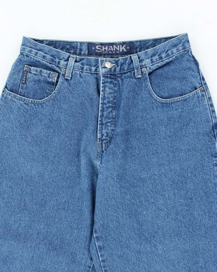 Vintage 2000's Shank Wide Leg Dark Wash Jeans - W30 L33 sold by Rokit product image thumbnail 3