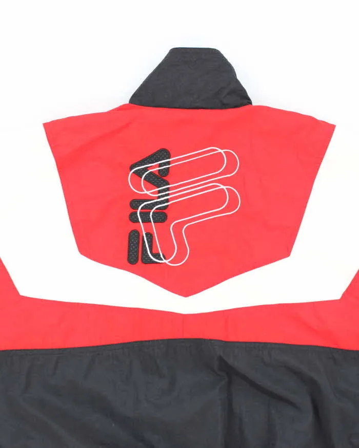 Vintage 2000's Fila Patterned Track Jacket - S sold by Rokit product image thumbnail 4