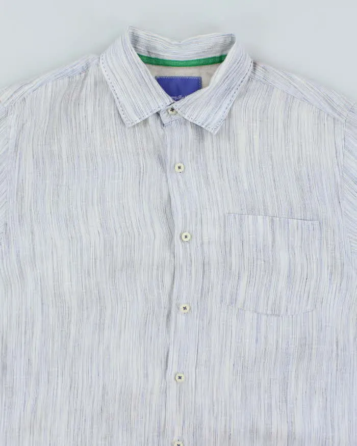 Vintage Tommy Bahama Linen Long Sleeve Shirt - L sold by Rokit product image thumbnail 3