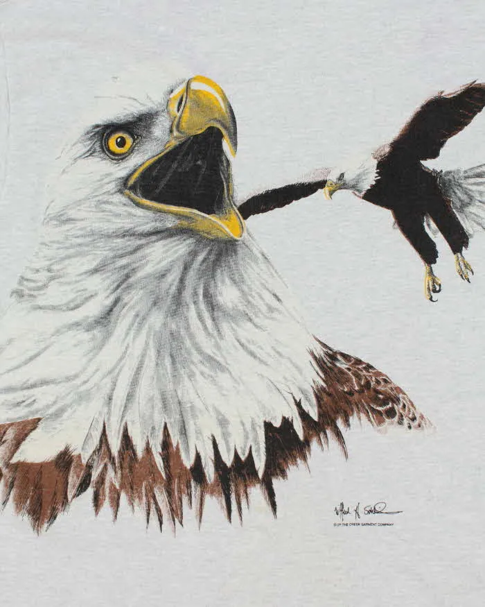 Vintage 90's Parksville Vancouver Eagle Graphic T-Shirt - L sold by Rokit product image thumbnail 4
