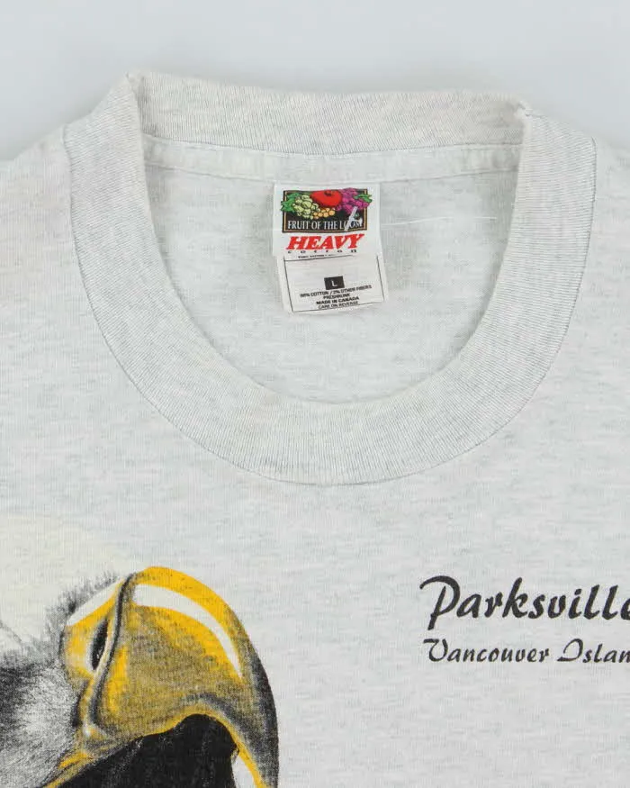 Vintage 90's Parksville Vancouver Eagle Graphic T-Shirt - L sold by Rokit product image thumbnail 5