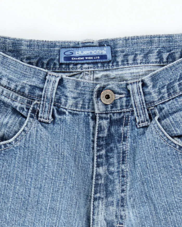 Vintage Y2K Blue Notes Light Wash Wide Leg Jeans - W29 L30 sold by Rokit product image thumbnail 5