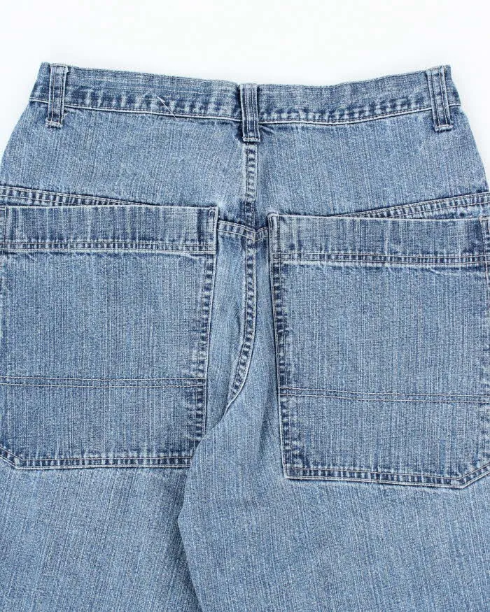 Vintage Y2K Blue Notes Light Wash Wide Leg Jeans - W29 L30 sold by Rokit product image thumbnail 4