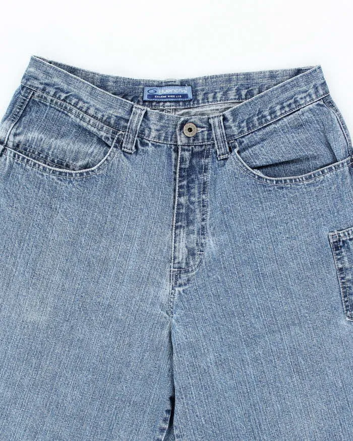 Vintage Y2K Blue Notes Light Wash Wide Leg Jeans - W29 L30 sold by Rokit product image thumbnail 3