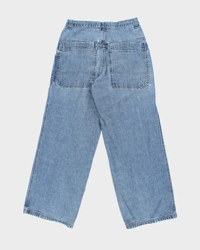 Vintage Y2K Blue Notes Light Wash Wide Leg Jeans - W29 L30 sold by Rokit product image thumbnail 2