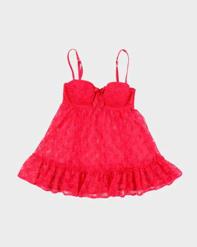 Vintage Y2k 00s La Senza Lace Cami - XS sold by Rokit