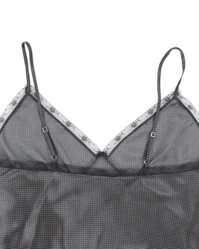 Vintage 90s Jones New York Polk Dot Cami - M sold by Rokit product image thumbnail 4