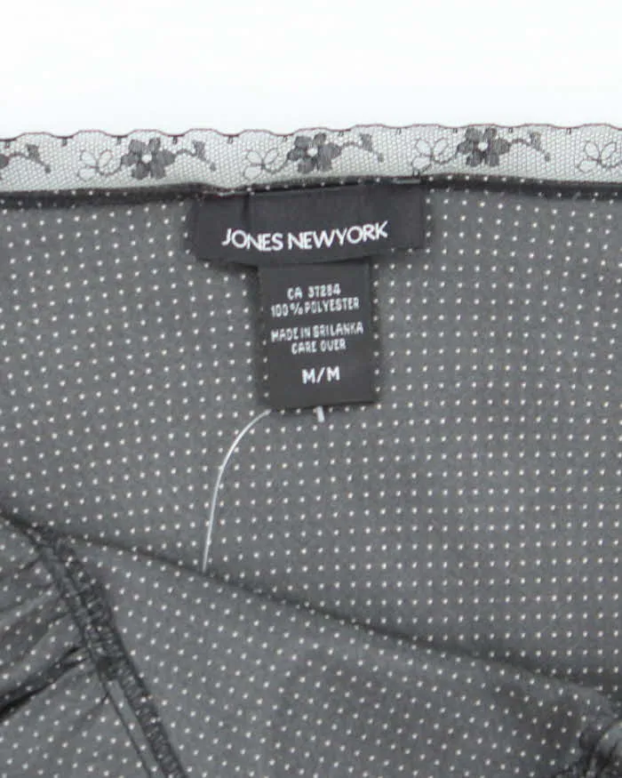 Vintage 90s Jones New York Polk Dot Cami - M sold by Rokit product image thumbnail 5