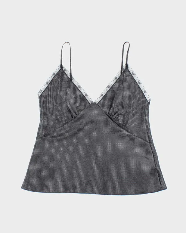 Vintage 90s Jones New York Polk Dot Cami - M sold by Rokit