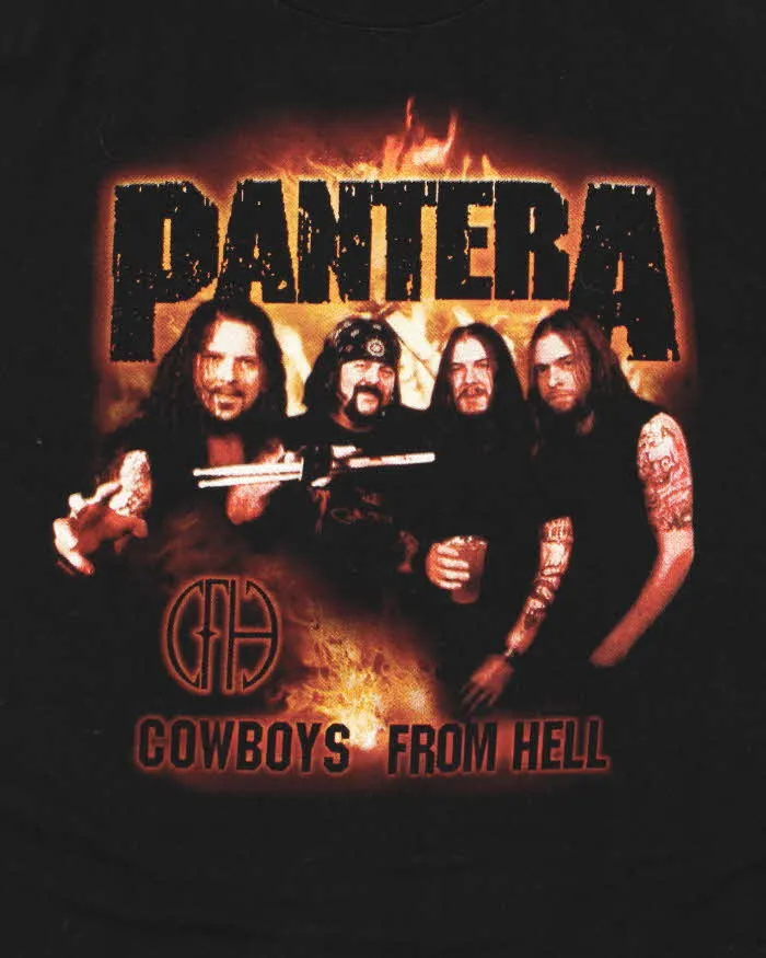 Vintage Pantera Cowboys From Hell T-shirt - XL sold by Rokit product image thumbnail 3
