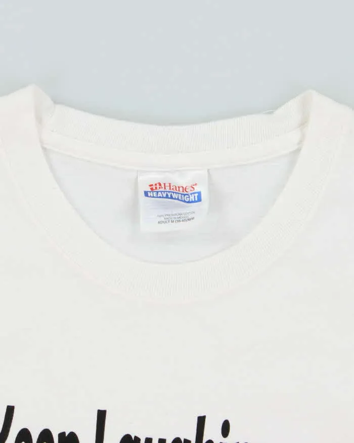 Vintage 2000's Keep Laughing Funny Slogan T-Shirt - M sold by Rokit product image thumbnail 5