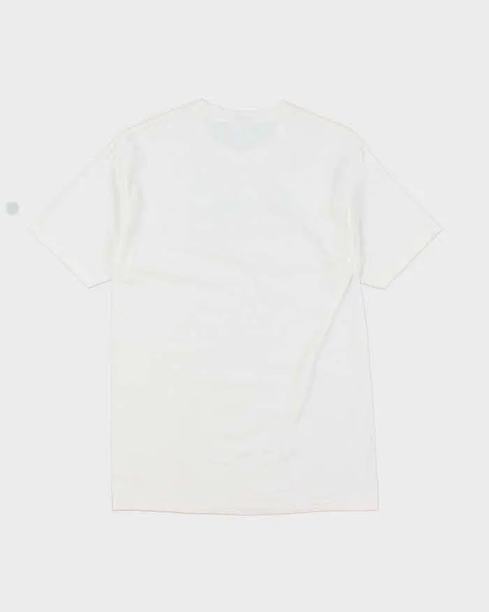 Vintage 2000's Keep Laughing Funny Slogan T-Shirt - M sold by Rokit product image thumbnail 2