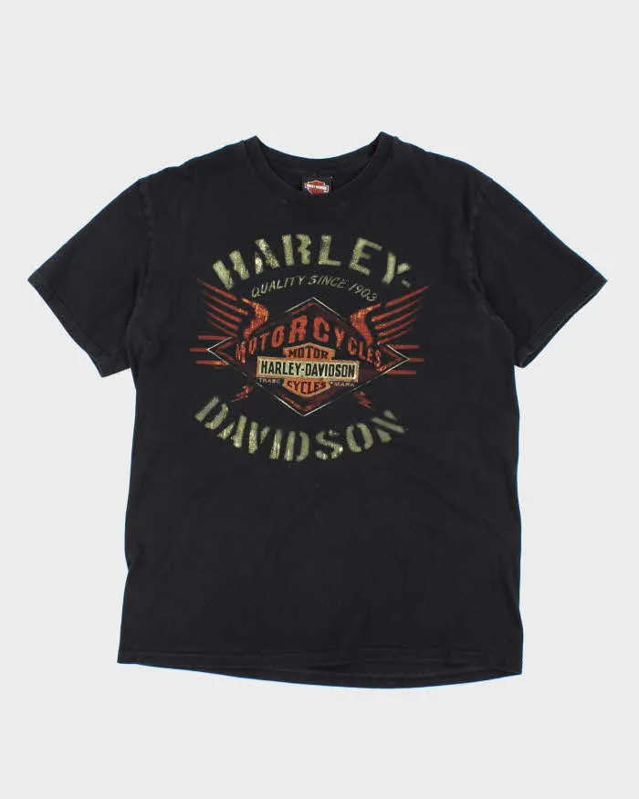 Vintage Y2k 00s Harley Davidson Graphic T-shirt - L sold by Rokit