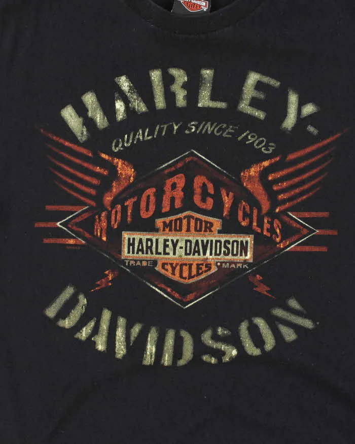 Vintage Y2k 00s Harley Davidson Graphic T-shirt - L sold by Rokit product image thumbnail 3