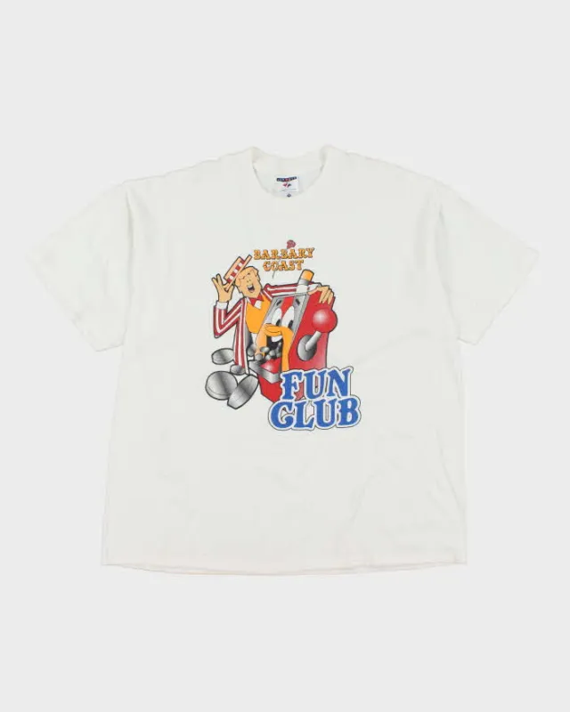 Vintage 2000's Fun Club Casino Graphic T-Shirt - XL sold by Rokit