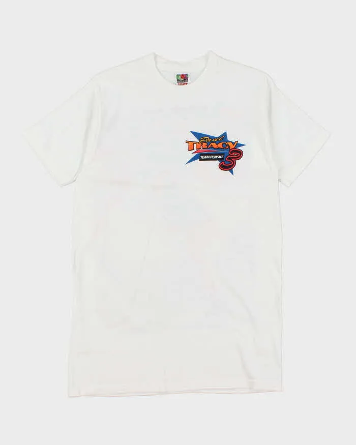 Vintage Paul Tracy Car Racing T-Shirt - M sold by Rokit