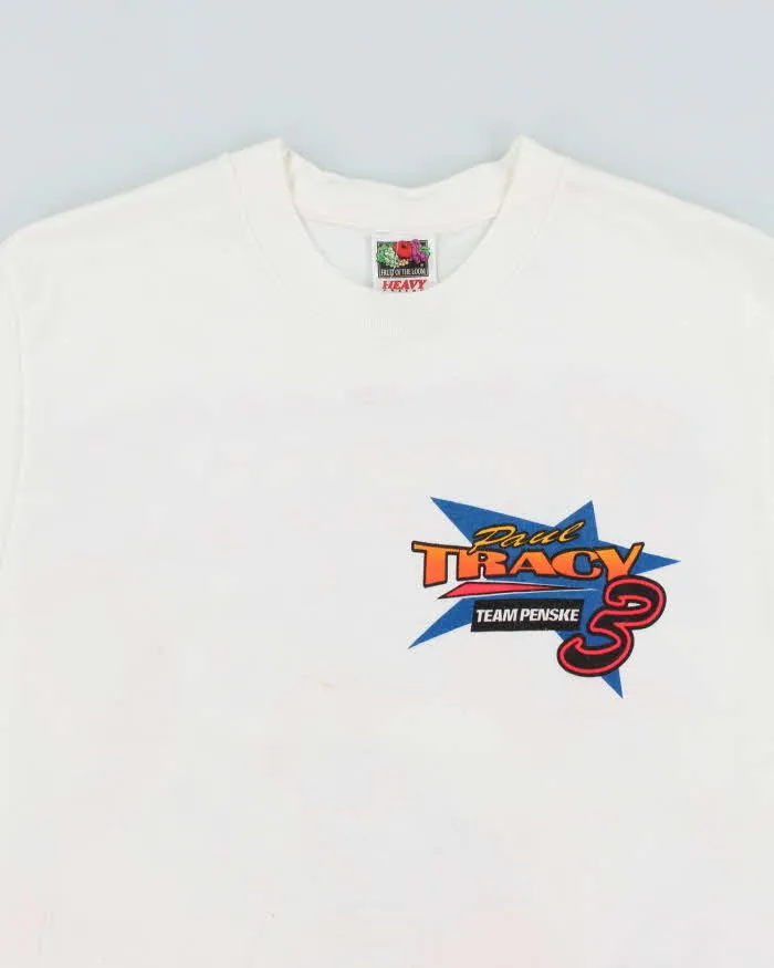 Vintage Paul Tracy Car Racing T-Shirt - M sold by Rokit product image thumbnail 3