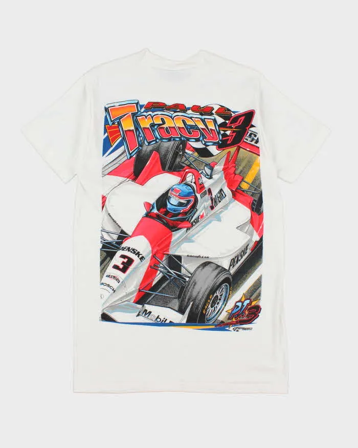 Vintage Paul Tracy Car Racing T-Shirt - M sold by Rokit product image thumbnail 2