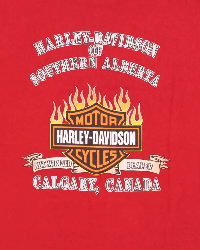 Vintage Y2k 00s Harley Davidson Graphic T-shirt - XL sold by Rokit product image thumbnail 4