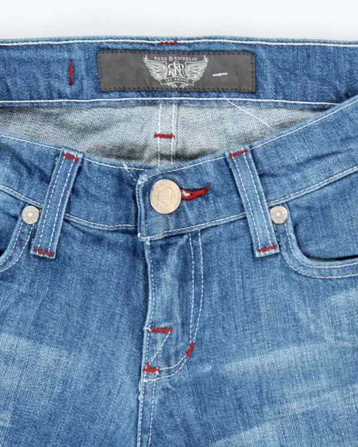 Vintage Y2k 00s Rock & Republic Rhinestone Jeans - W28 L35 sold by Rokit product image thumbnail 5