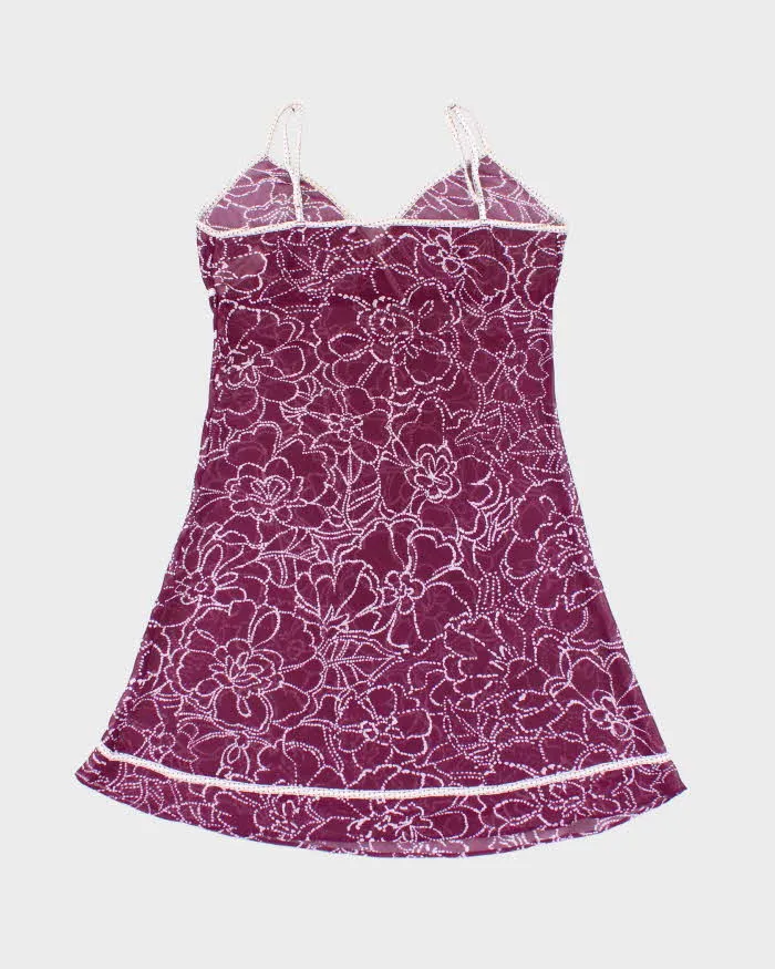 Vintage Y2k 00s Floral Mesh Dress - M sold by Rokit product image thumbnail 2