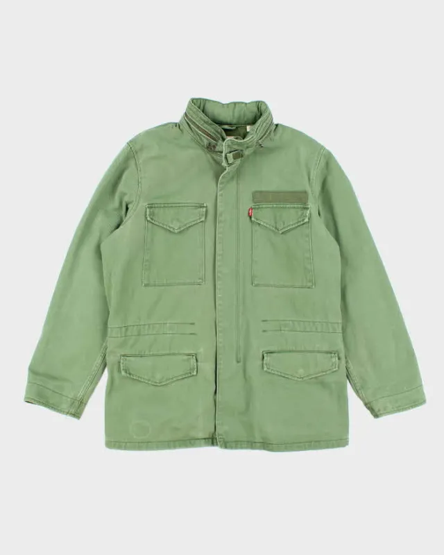Vintage 2000's Levi's Heavyweight Military Style Jacket - L sold by Rokit