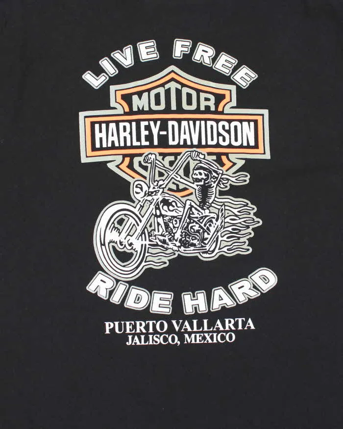 Vintage 2000's Harley Davidson Mexico Graphic T-Shirt - XL sold by Rokit product image thumbnail 4