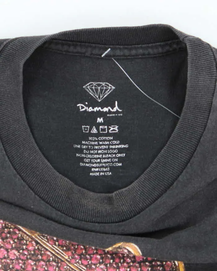 Vintage Y2k 00s Diamond Graphic T-shirt - M sold by Rokit product image thumbnail 4