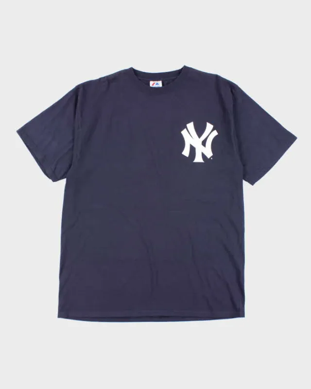 Vintage 90's Majestic New York Yankees Baseball T-Shirt - XXL sold by Rokit