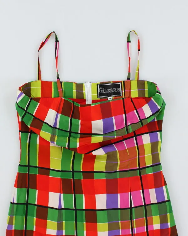 Vintage 90s Girazore Check Dress - M sold by Rokit product image thumbnail 3