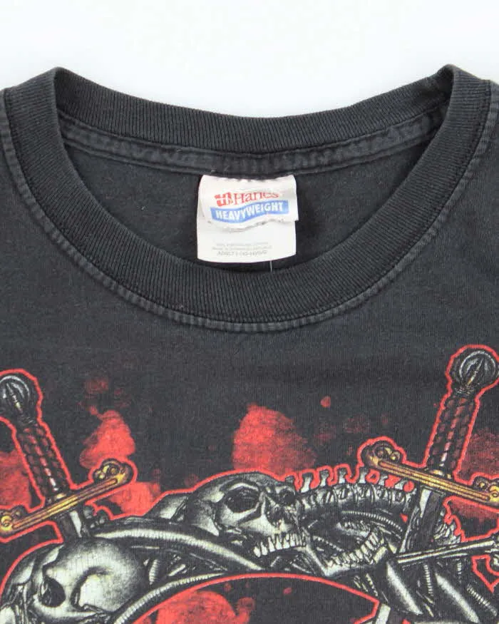 Vintage Slayer Bloody Emblem Graphic T-Shirt - L sold by Rokit product image thumbnail 5