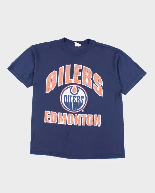 Vintage Edmonton Oilers NHL T-shirt - XL sold by Rokit