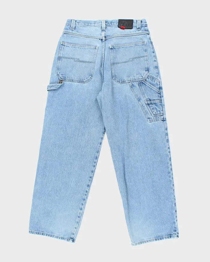 Vintage 2000's Carpenter Light Wash Carpenter Trousers - W32 L29 sold by Rokit product image thumbnail 2