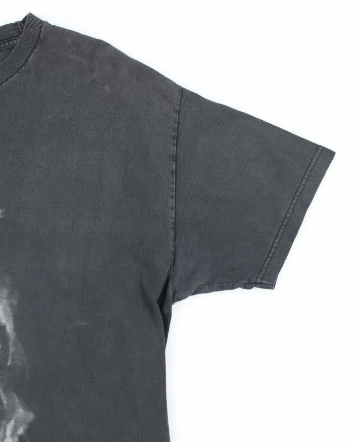 Vintage Ghost Rider Flaming Head Faded T-Shirt - L sold by Rokit product image thumbnail 4