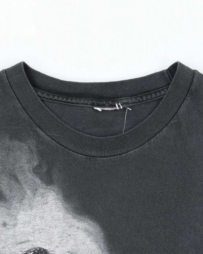 Vintage Ghost Rider Flaming Head Faded T-Shirt - L sold by Rokit product image thumbnail 5