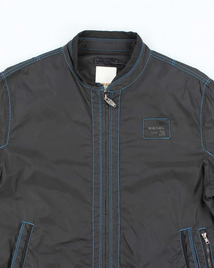 Vintage Y2K Diesel Lightweight Track Windbreaker Jacket - L sold by Rokit product image thumbnail 3