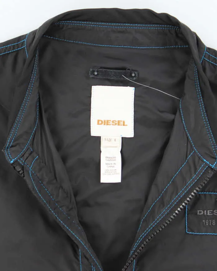 Vintage Y2K Diesel Lightweight Track Windbreaker Jacket - L sold by Rokit product image thumbnail 5