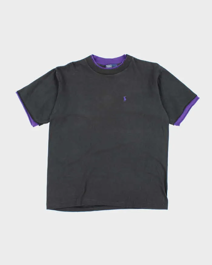 Vintage 90s Polo Ralph Lauren Single Stitch T-shirt - M sold by Rokit