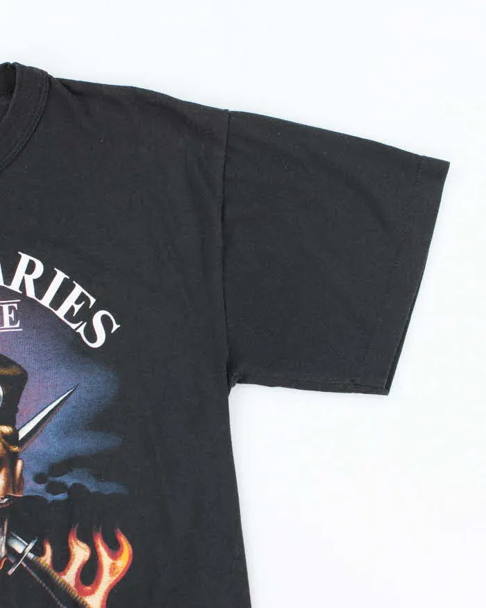 Vintage 80s Mercenaries Never Die Single Stitch T-shirt - L sold by Rokit product image thumbnail 4