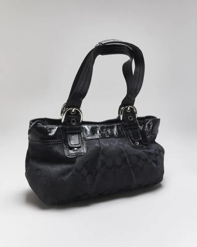 Vintage Y2k 00s Coach Monogram Handbag sold by Rokit