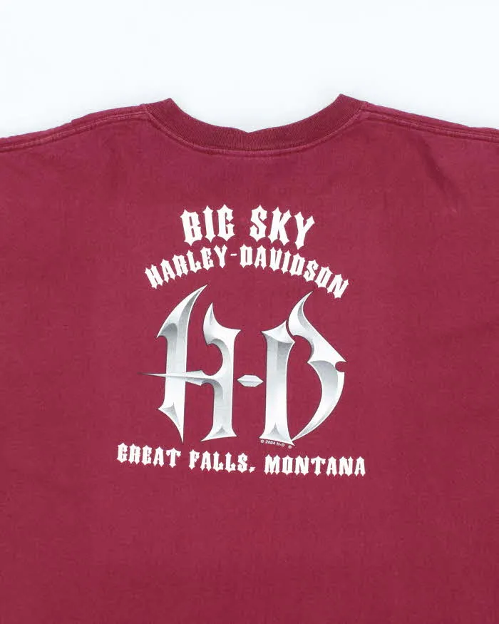 Vintage Harley Davidson Winged Logo T-Shirt - XL sold by Rokit product image thumbnail 4