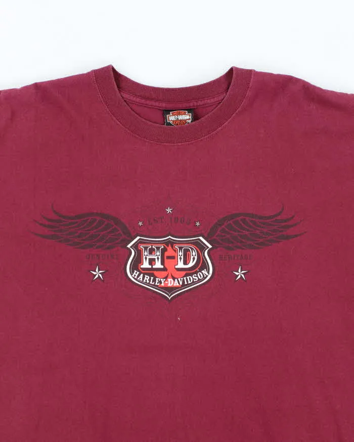 Vintage Harley Davidson Winged Logo T-Shirt - XL sold by Rokit product image thumbnail 3
