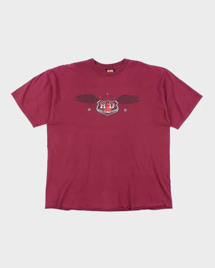 Vintage Harley Davidson Winged Logo T-Shirt - XL sold by Rokit