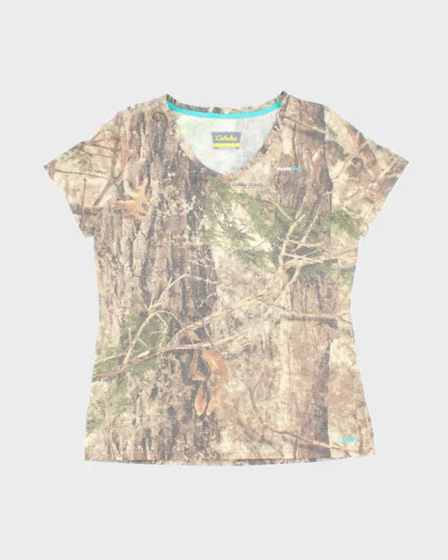 Vintage 00s Cabela's Camouflage T-shirt - L sold by Rokit