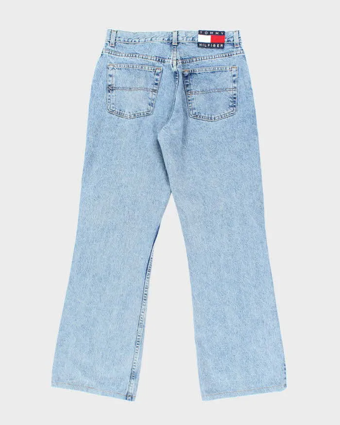 Vintage Y2K Tommy Hilfiger Lightweight Wide Leg Jeans - W32 L31 sold by Rokit product image thumbnail 2